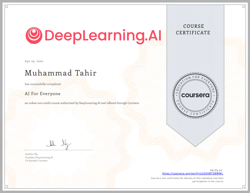 AI For Everyone
