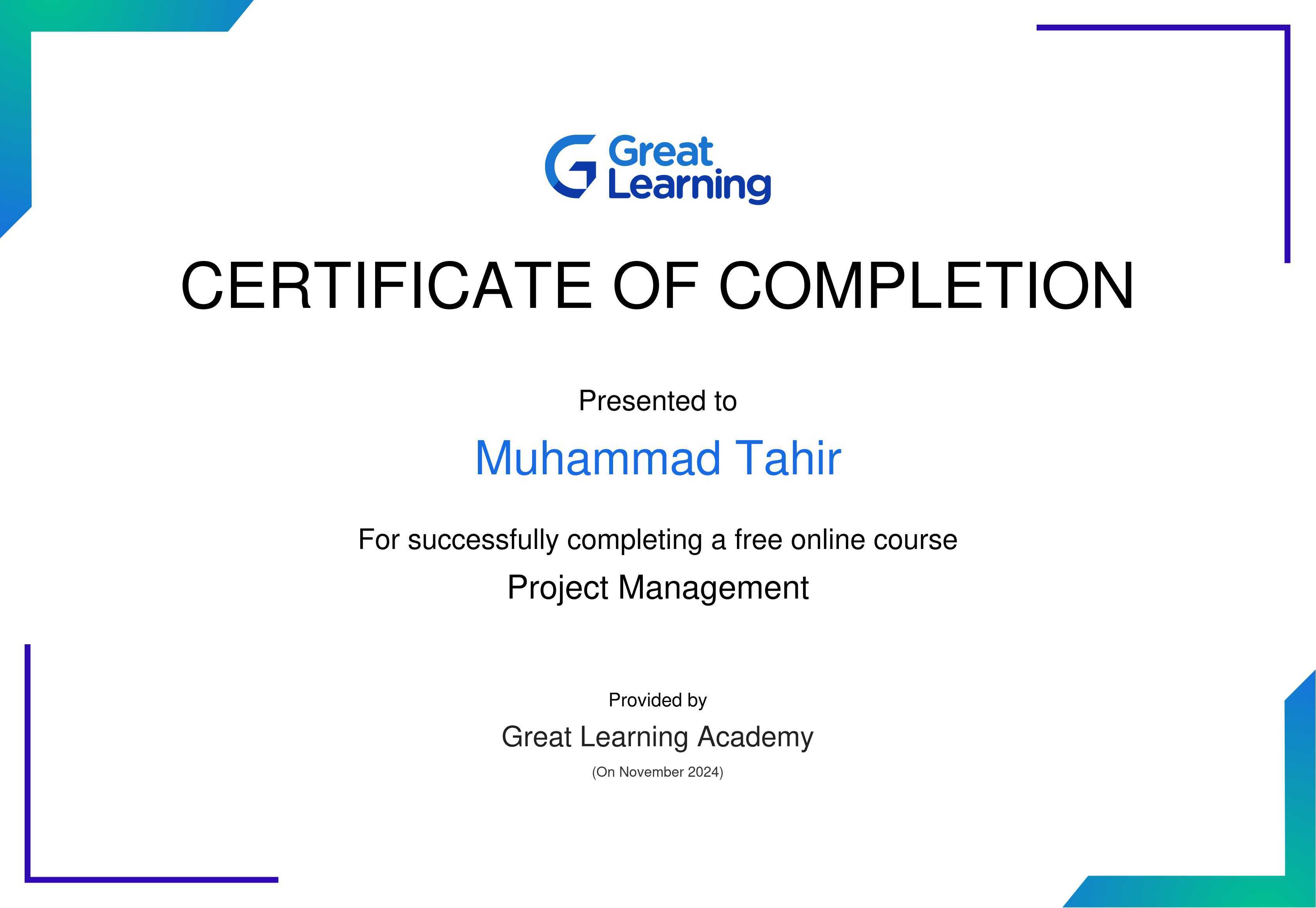 Project Management